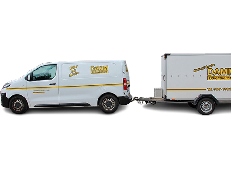 Kleintransporter + Anhänger